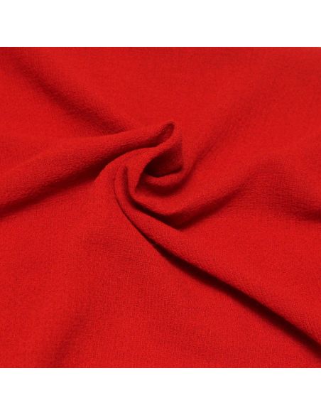 Gaze de laine - Rouge