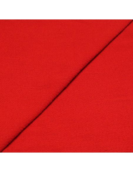 Gaze de laine - Rouge