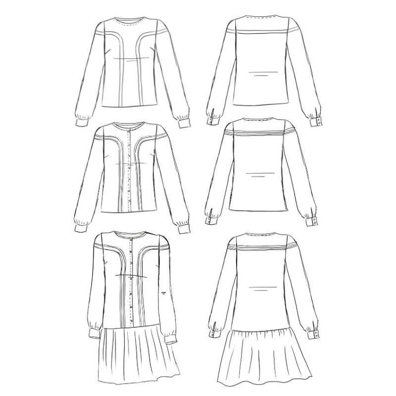 Patron Maison Fauve - Manteau Tribeca