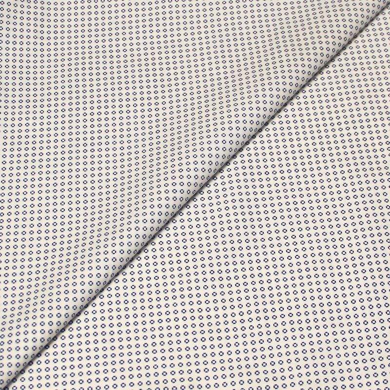 Percale 100% coton - Carré marine