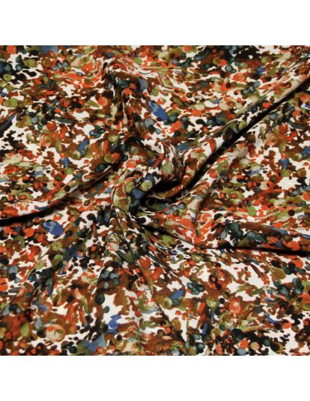 Javanaise imprimée - Félicité fond écru