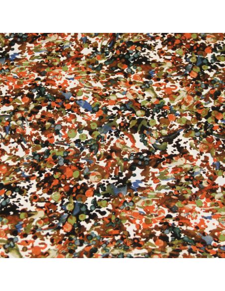 Javanaise imprimée - Félicité fond écru