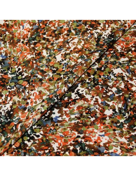 Javanaise imprimée - Félicité fond écru