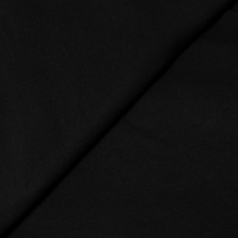 Jersey 100% coton - Noir
