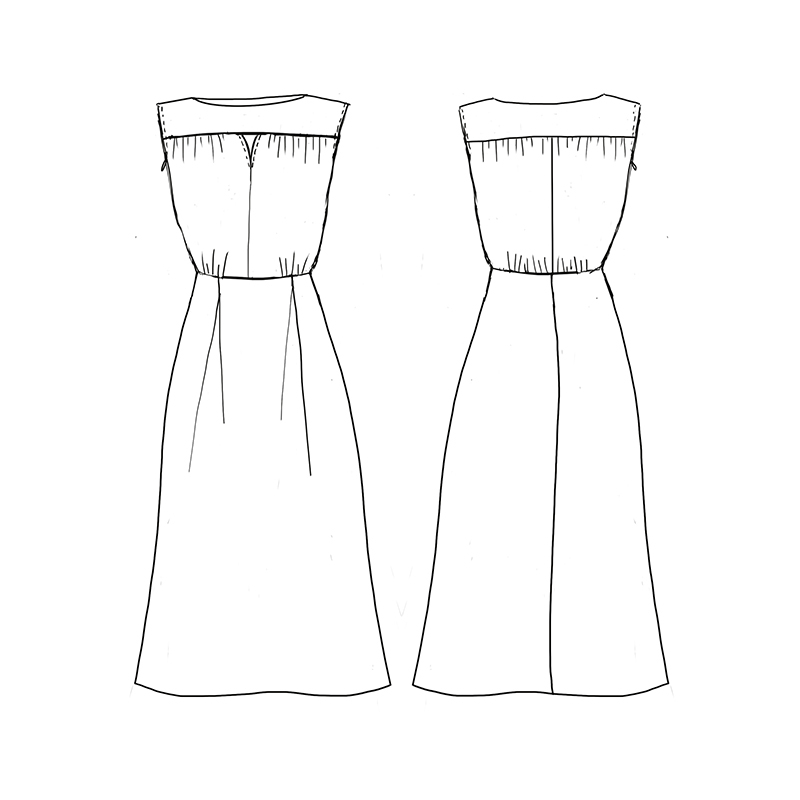 Patron Maison Fauve - Robe Haut Vol