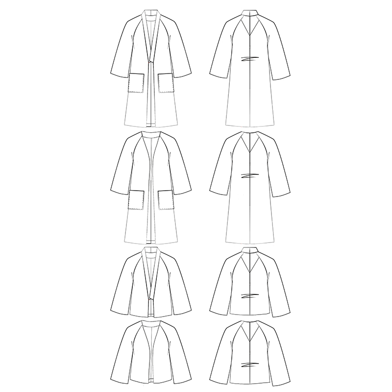 Patron Maison Fauve - Veste Nage Libre