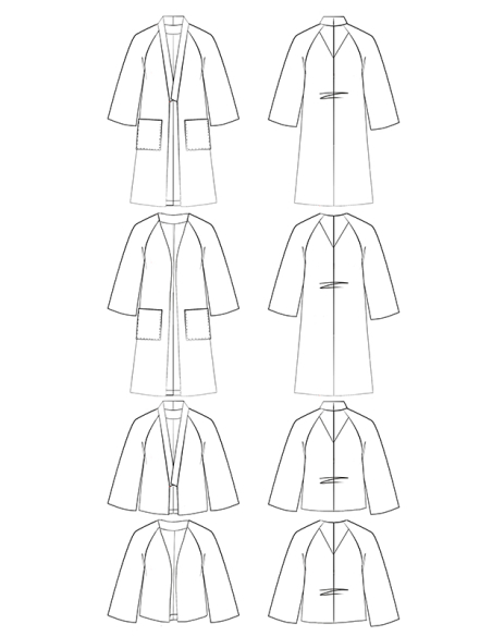 Patron Maison Fauve - Veste Nage Libre