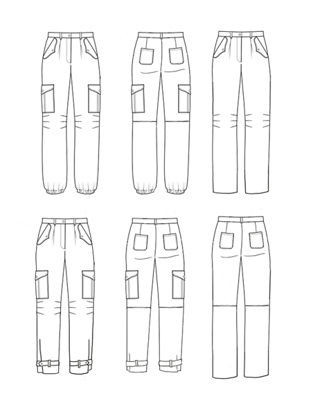  Patron Maison Fauve - Pantalon Tremplin