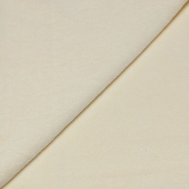 Tissu éponge bambou - Écru