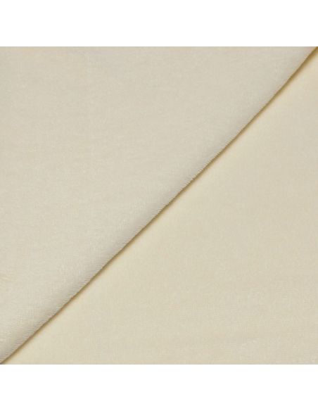Tissu éponge bambou - Écru