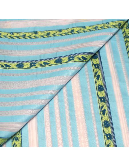 Jacquard rayé ajouré - Alda