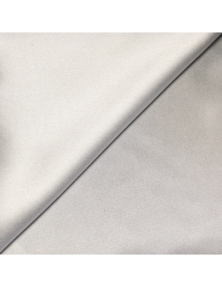 Mikado de soie souple - Gris perle