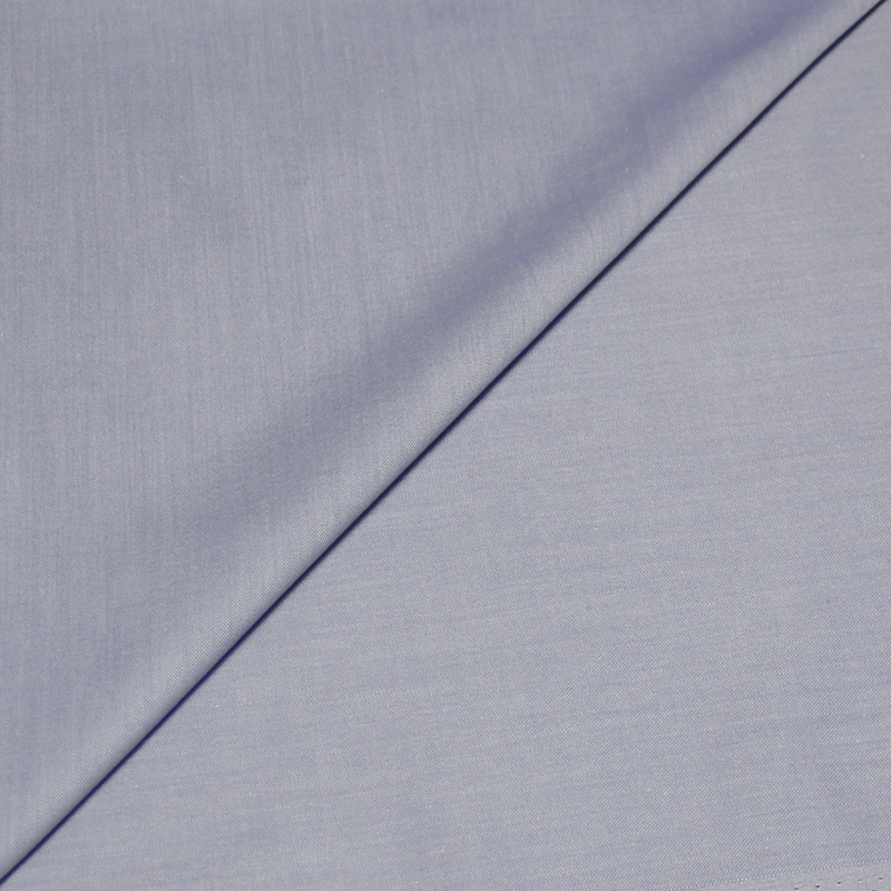 Tissu chemise 100% coton luxe - Bleu