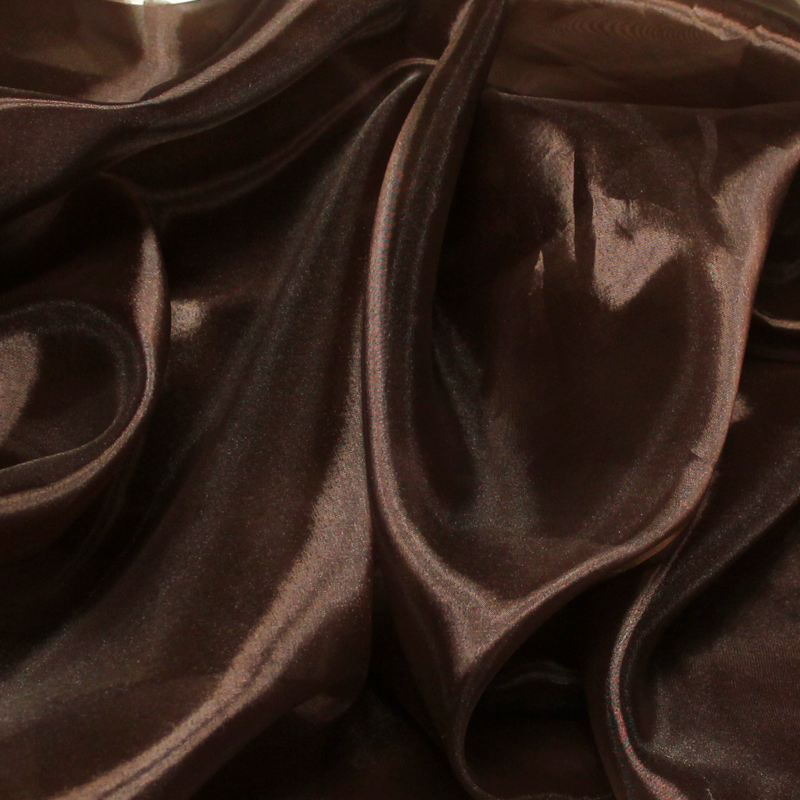 Organza cristal - Marron