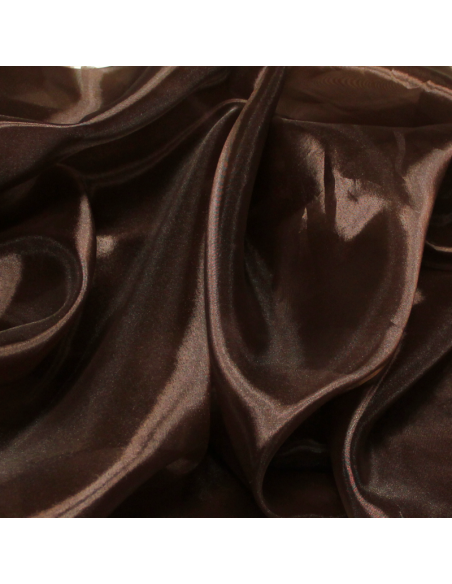 Organza cristal - Marron