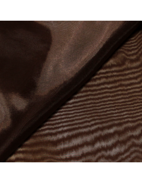 Organza cristal - Marron