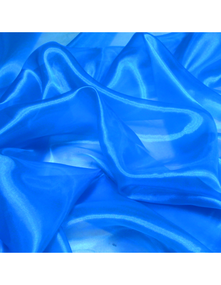 Organza cristal - Bleu