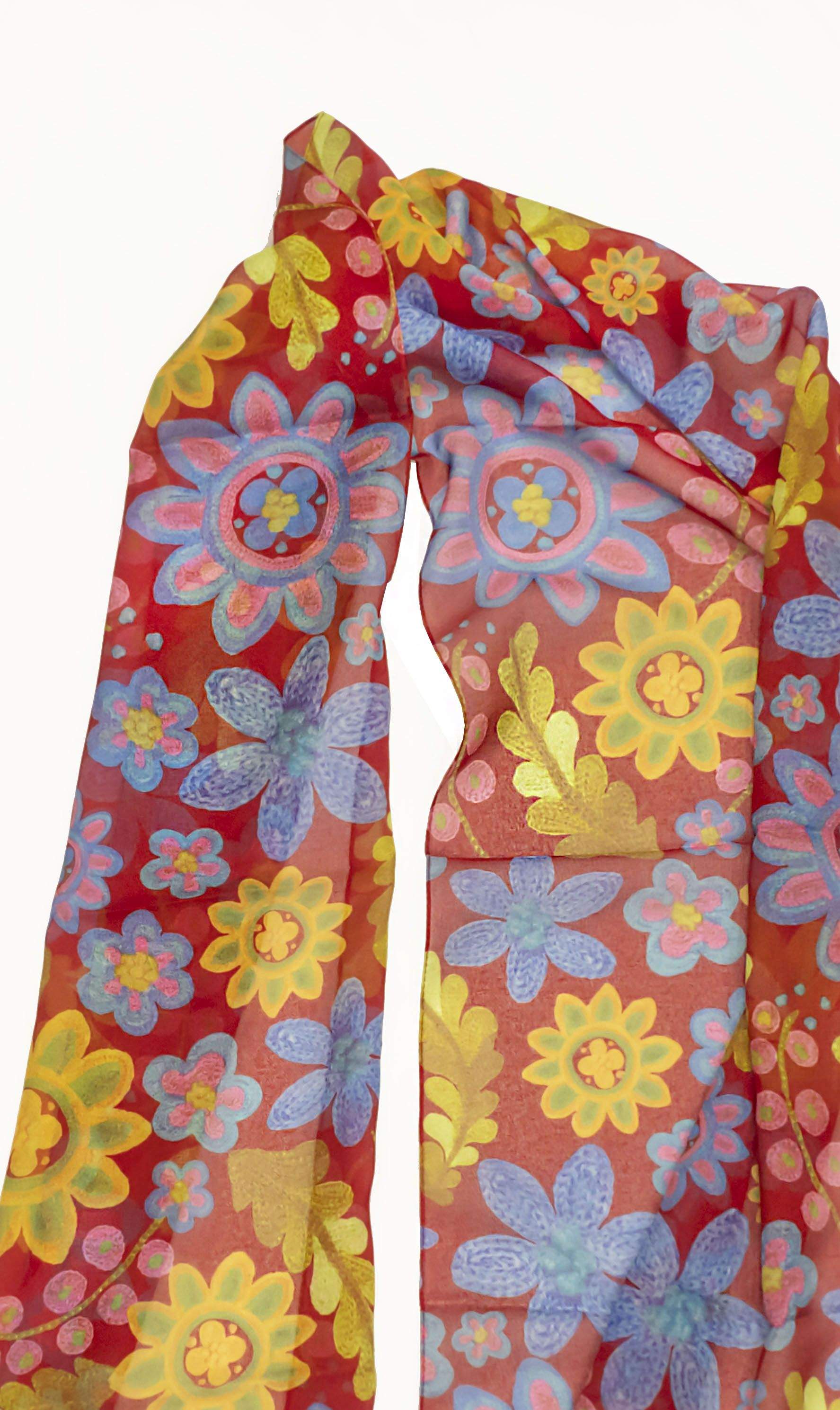 Foulard mousseline - Lina