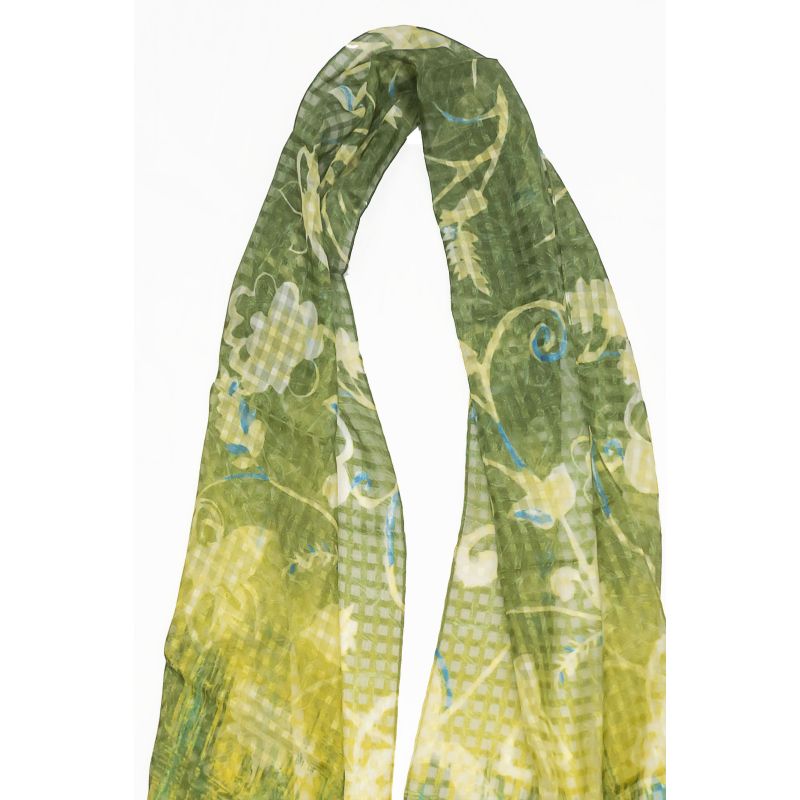 Foulard mousseline jacquard - Inès