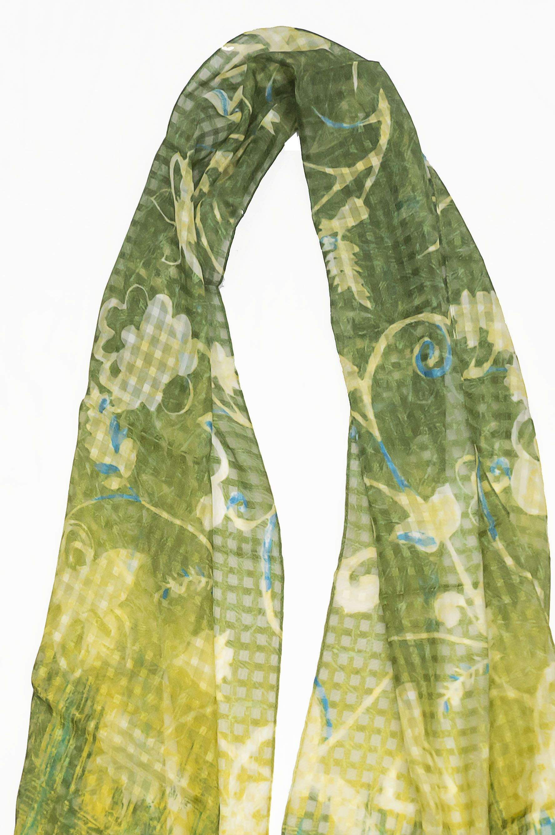 Foulard mousseline jacquard - Inès