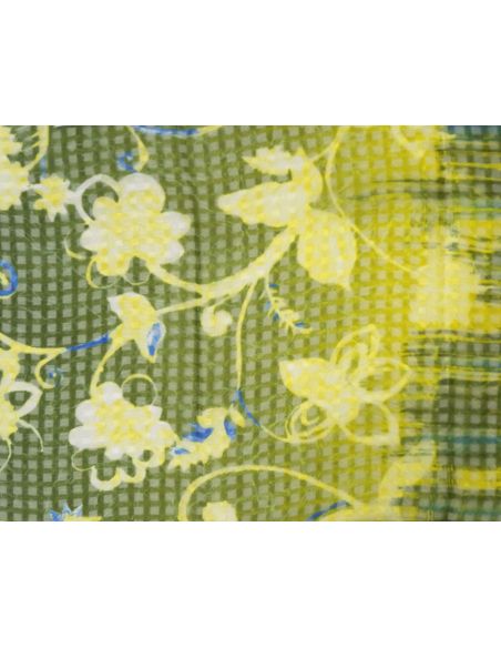 Foulard mousseline jacquard - Inès