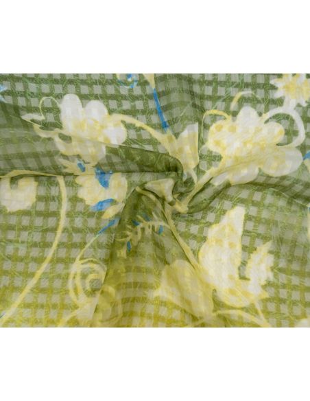 Foulard mousseline jacquard - Inès