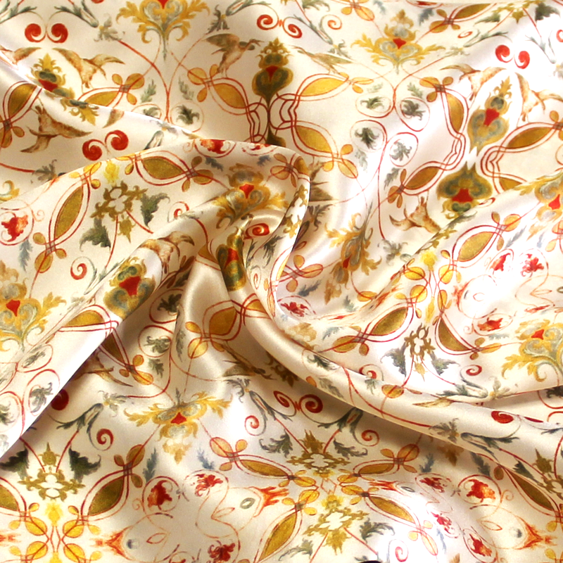 Satin 100% soie - Rosalie avec base