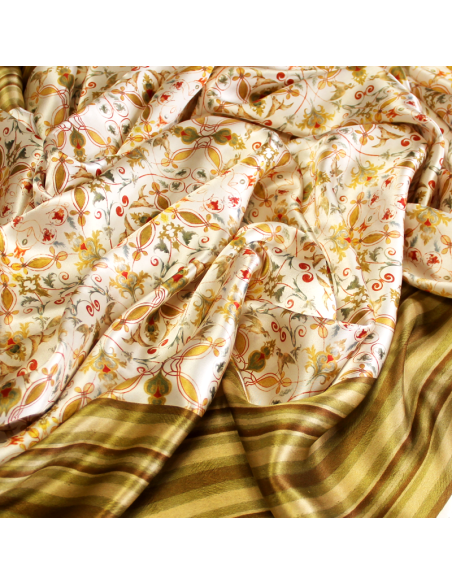 Satin 100% soie - Rosalie avec base