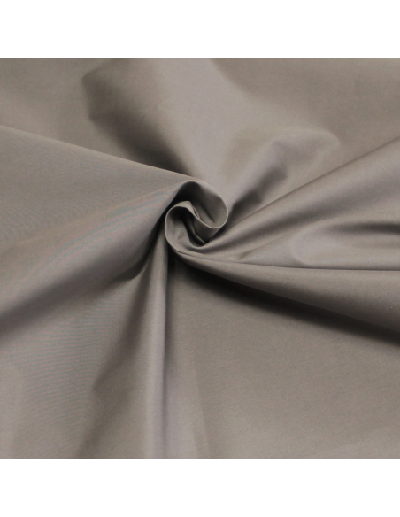 Popeline 100% coton - Gris