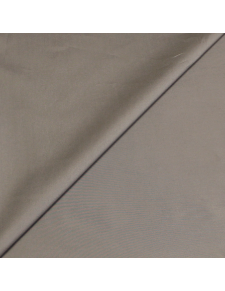 Popeline 100% coton - Gris