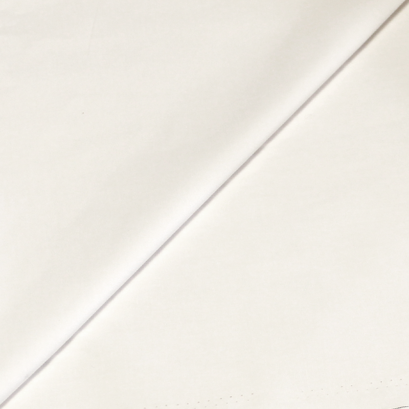 Toile coton & élasthanne - Blanc optique