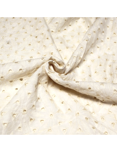 Broderie anglaise 100% coton - Isla