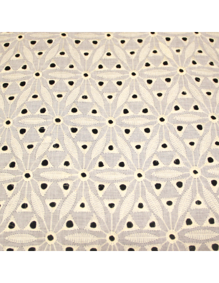 Broderie anglaise 100% coton - Isla