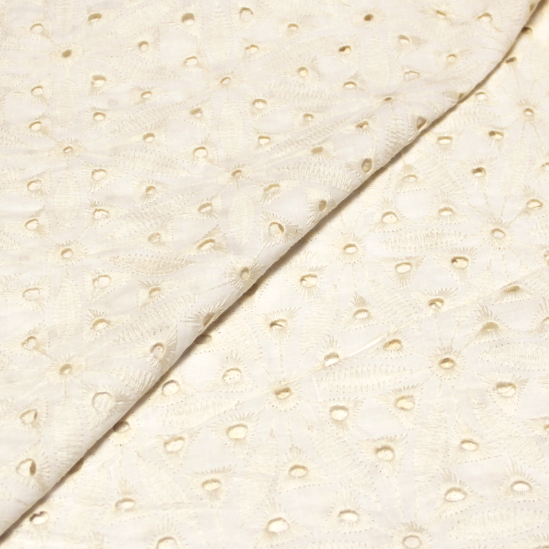 Broderie anglaise 100% coton - Isla