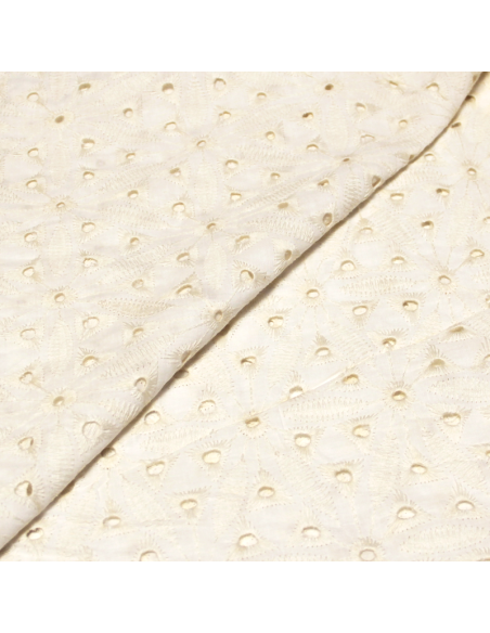 Broderie anglaise 100% coton - Isla
