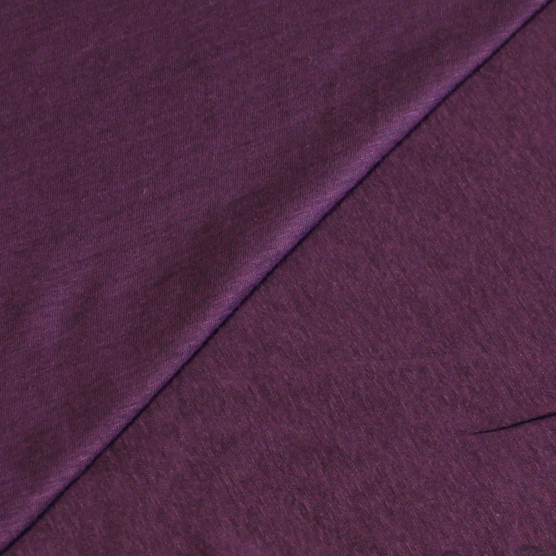 Jersey 100% lin - Violet