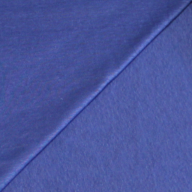 Jersey 100% lin - Bleu