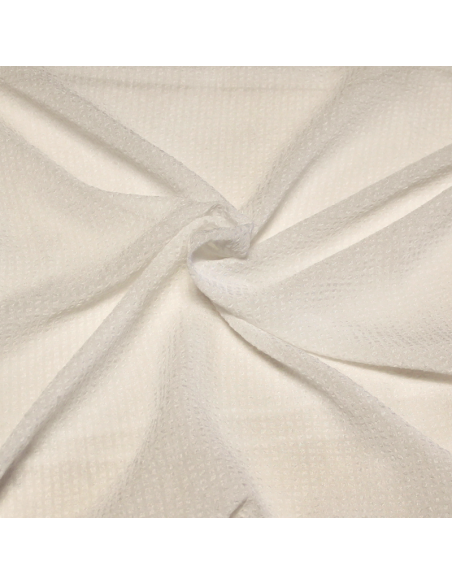 Mousseline bubble - Blanc