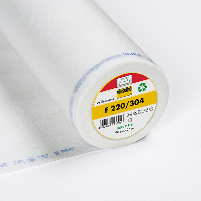 Tissu Entoilage Thermocollant Rigide Blanc au Mètre pour la