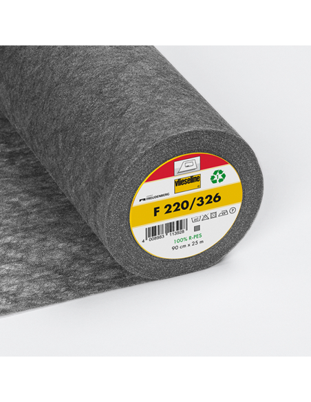 Entoilage thermocollant Vlieseline - F220 Gris
