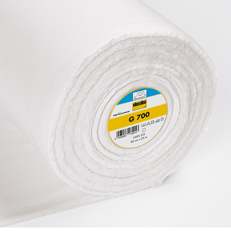 Entoilage thermocollant Vlieseline - G700 Blanc