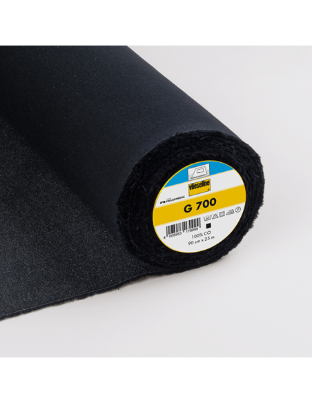 Entoilage thermocollant Vlieseline - G700 Noir