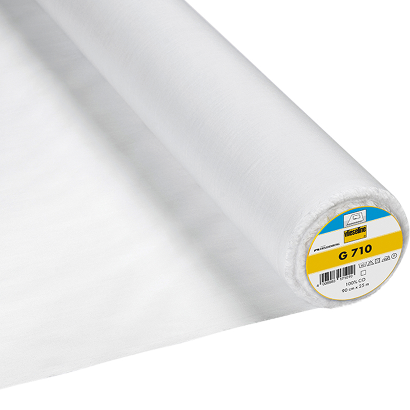 Entoillage tissé polyvalent thermocollant G710 blanc