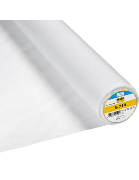 Entoillage tissé polyvalent thermocollant G710 blanc