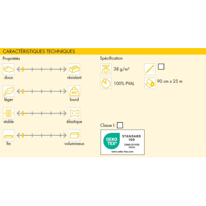 Non tissé soluble Vlieseline - Soluvlies 2