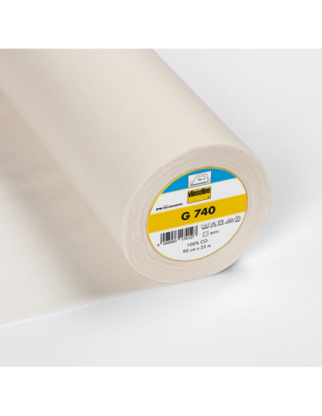 Entoillage tissé coton Vlieseline - G740 écru