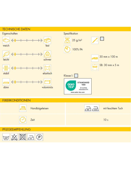 Ourlet rapide Saumfix Vlieseline - T30