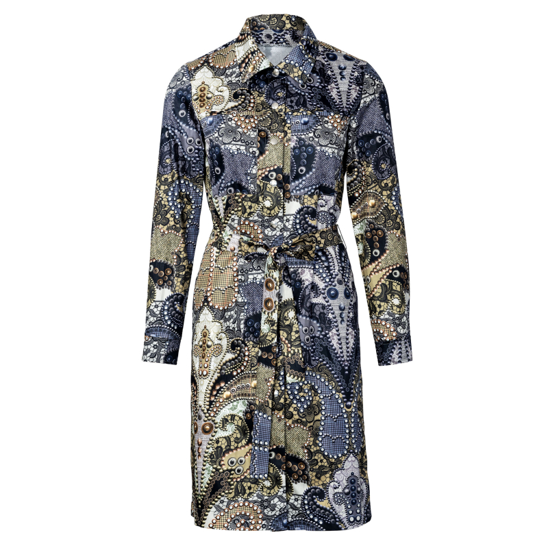 Patron Burda 5854 - Robe