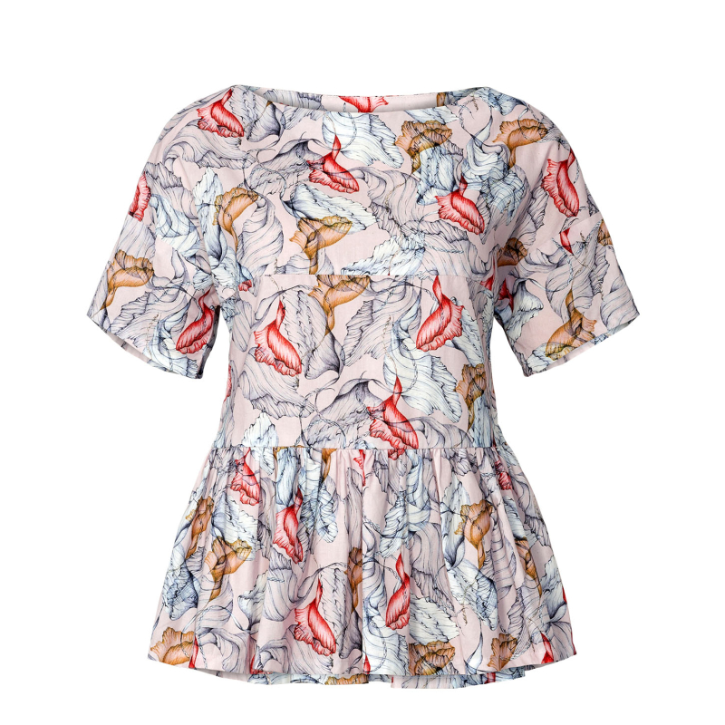 Patron Burda 5856 - Blouse