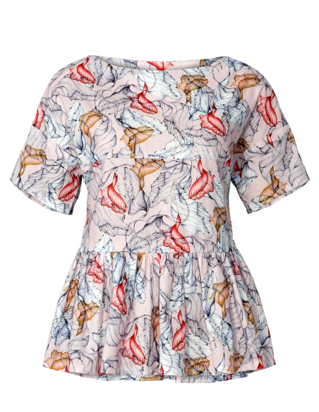 Patron Burda 5856 - Blouse